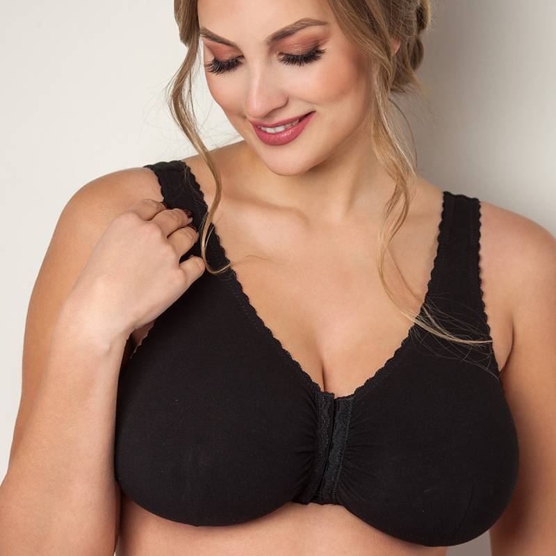 Plaisir Unique BH ohne Bügel, Schwarz, Größe: 105 G/H, Damen von Plaisir