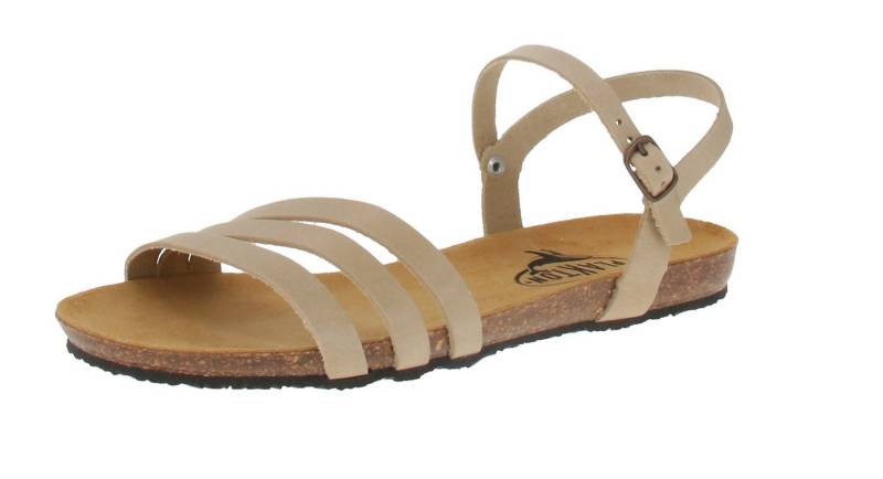 Plakton plakton 575080 Mam Alou Apure - Damen Schuhe Sandaletten - Lino Sandale von Plakton