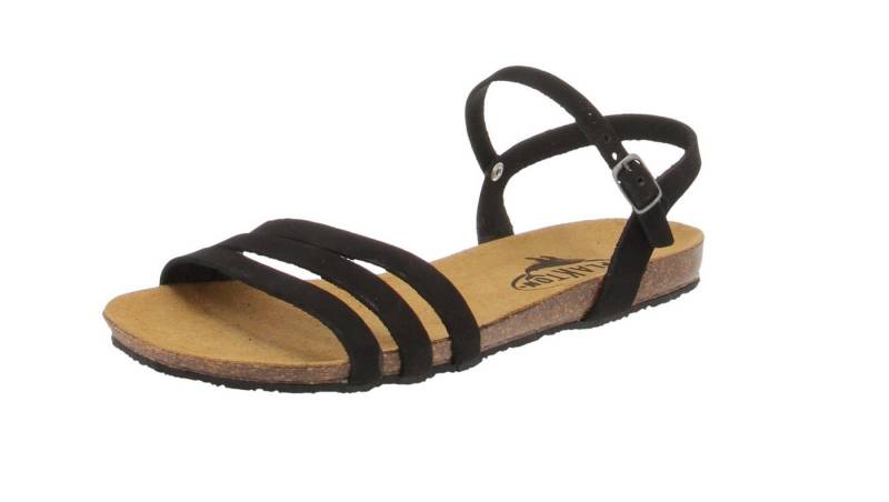 Plakton plakton 575080 Mam Alou Nobuck - Damen Schuhe Sandaletten - Negro Sandale von Plakton