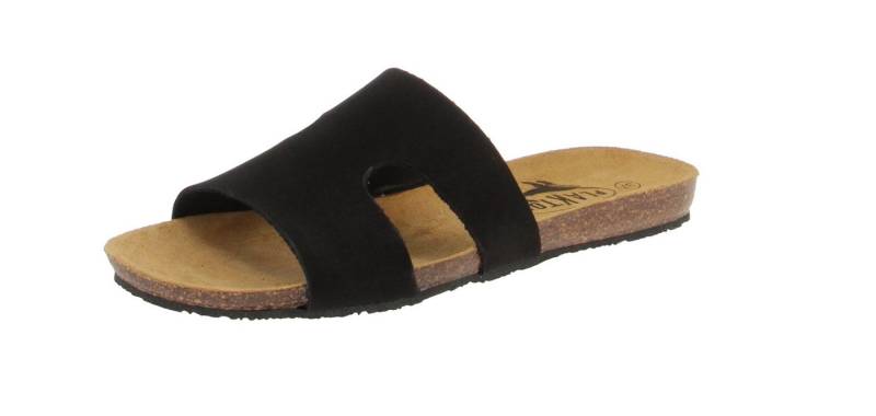 Plakton plakton 575444 Mam Pali Nobuck - Damen Schuhe Pantoletten - Negro Sandale von Plakton