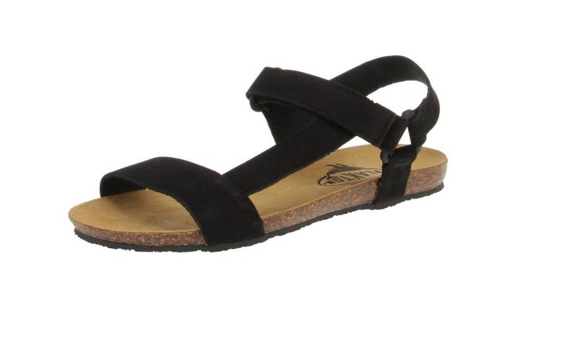 Plakton plakton 576127 Mam Benisa Nobuck - Damen Schuhe Sandaletten - Negro Sandale von Plakton