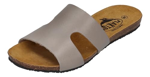 PLAKTON Damenschuhe Pantoletten - BLOGG 575444 - cloud, Größe:40 EU von PLAKTON