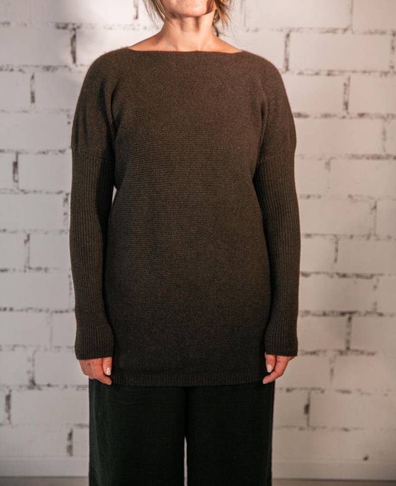 Pullover/ Langpullover Aus 100% Yakwolle//Sitzt Schön Locker, Angehnem Zum Tragen// Rundhals//Warm//Freesize von PlanMix