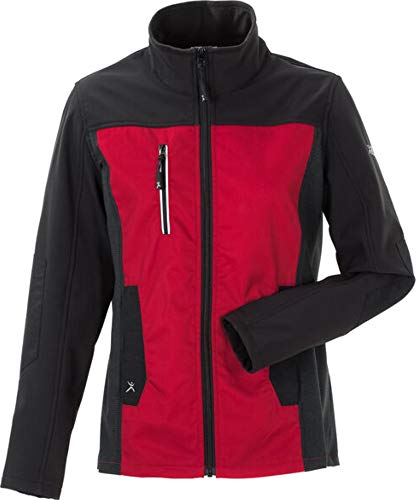 Planam Norit Damen Hybridjacke rot schwarz Modell 6517 Größe 38 von Planam