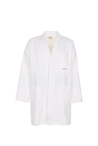 Planam BW 290 Herren Berufsmantel reinweiß Modell 0135 Größe 50 von Planam