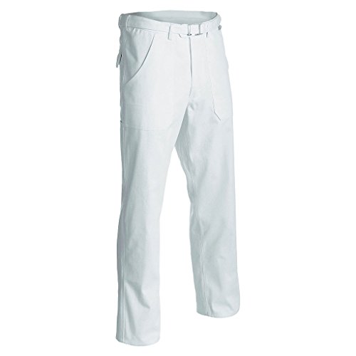 Planam Größe 28 Herren BW 290 Bundhose reinweiß Modell 0120 von Planam