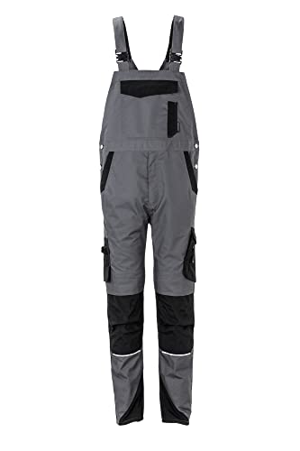 Planam Norit Herren Latzhose Schiefer schwarz Modell 6521 Größe 28 von Planam