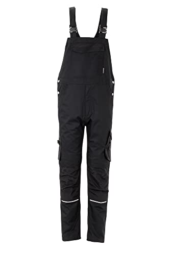 Planam Norit Herren Latzhose schwarz schwarz Modell 6520 Größe 60 von Planam