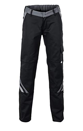 Planam 2718040 Highline Damen Bundhose, Schwarz/Schiefer/Zink, Größe 40 von Planam