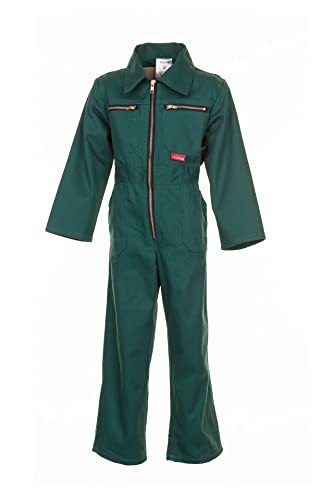 Größe 134/140 Kinder Planam Junior Rallyekombi BW mittelgrün Modell 0162 von Planam