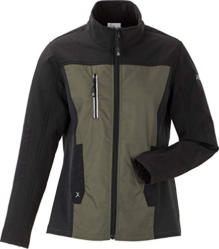 Planam Norit Damen Hybridjacke oliv schwarz Modell 6515 Größe 44 von Planam