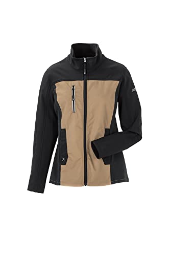 Planam Norit Damen Hybridjacke sand schwarz Modell 6513 Größe 48 von Planam