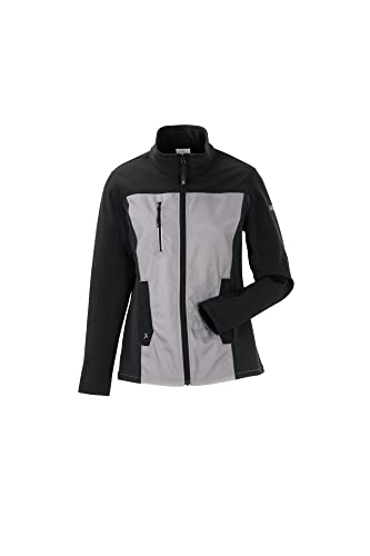 Planam Norit Damen Hybridjacke zink schwarz Modell 6516 Größe 54 von Planam
