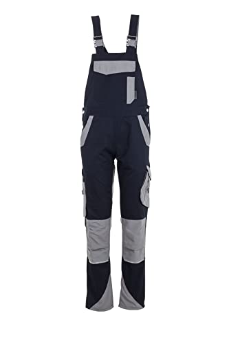 Planam Norit Damen Latzhose Schwarzblau Zink Modell 6539 Größe 46 von Planam