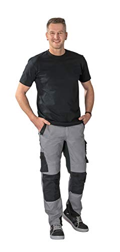 Planam Norit Herren Bundhose Zink schwarz Modell 6406 Größe 110 von Planam