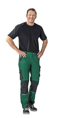 Planam Norit Herren Bundhose grün schwarz Modell 6404 Größe 110 von Planam