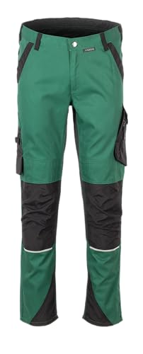 Planam 6404062 Norit Herren Hosen - Leichte Arbeitshose - Farben: grün/schwarz - Größe 62 von Planam