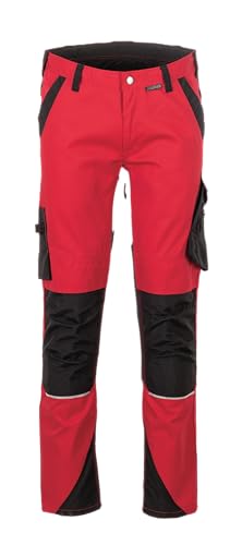 Planam Norit Herren Bundhose rot schwarz Modell 6407 Größe 106 von Planam