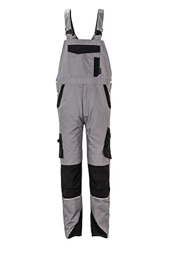 Planam Norit Herren Latzhose Zink schwarz Modell 6526 Größe 64 von Planam