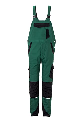 Planam Norit Herren Latzhose grün schwarz Modell 6524 Größe 58 von Planam