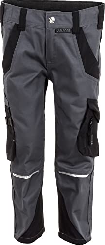 Planam Norit Kinder Junior Bundhose Schiefer schwarz Modell 6541 Größe 134/140 von Planam