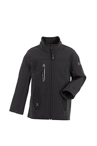 Planam Norit Kinder Junior Pure Softshelljacke schwarz Modell 6550 Größe 110/116 von Planam