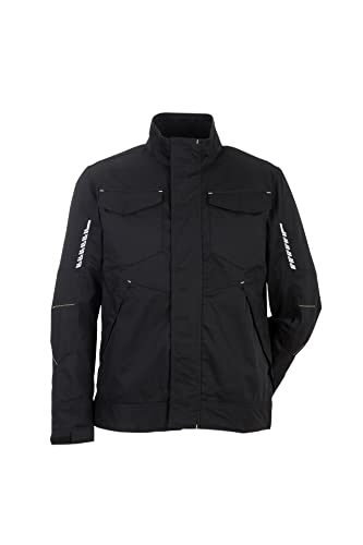 Planam Stretchline Herren Bundjacke schwarz Modell 6600 Größe 62 von Planam