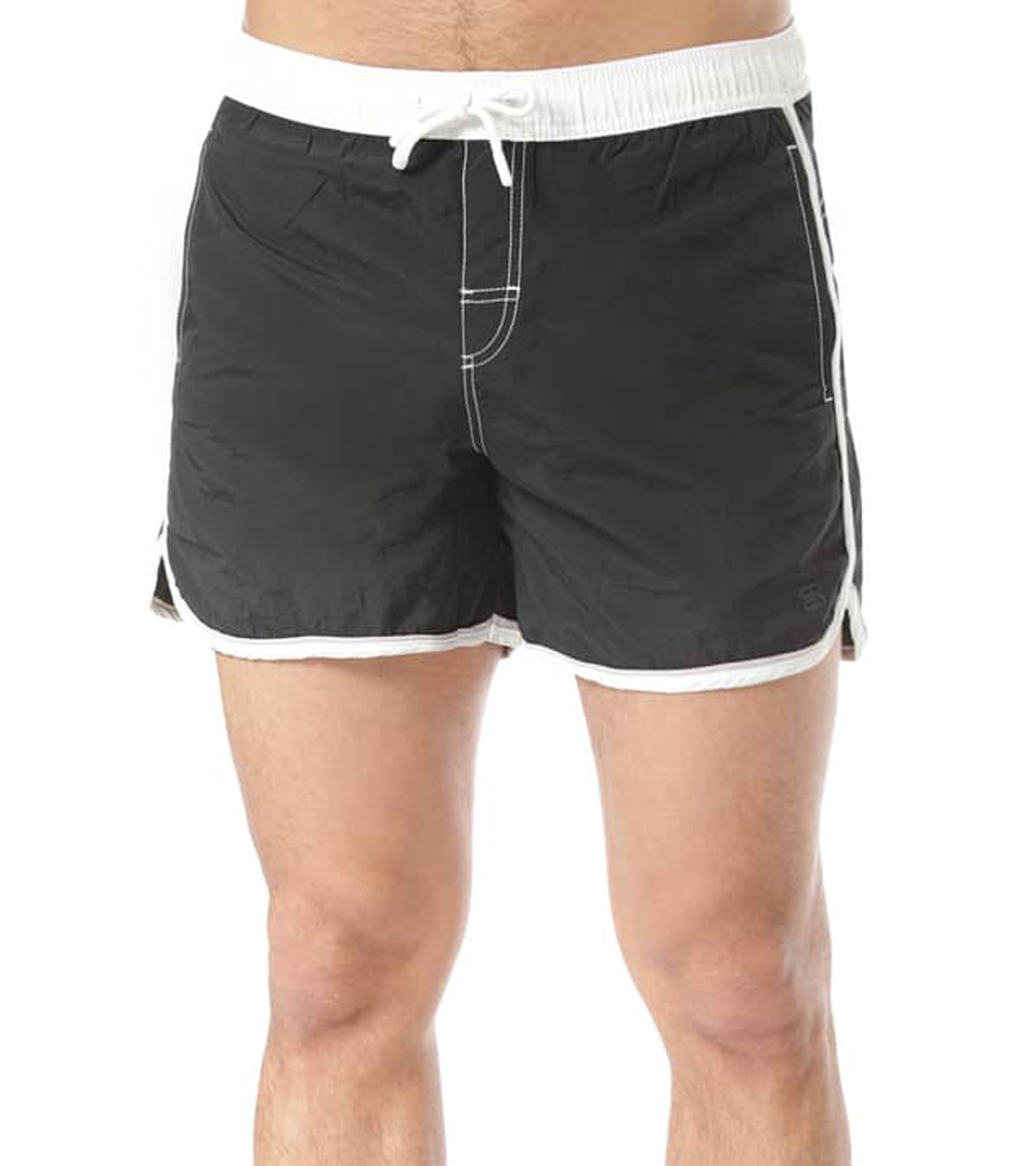 Planet Sports Joplin Herren Board-Shorts aus schnell trocknendem Material Kurze-Hose PS100009-200 Schwarz von Planet Sports