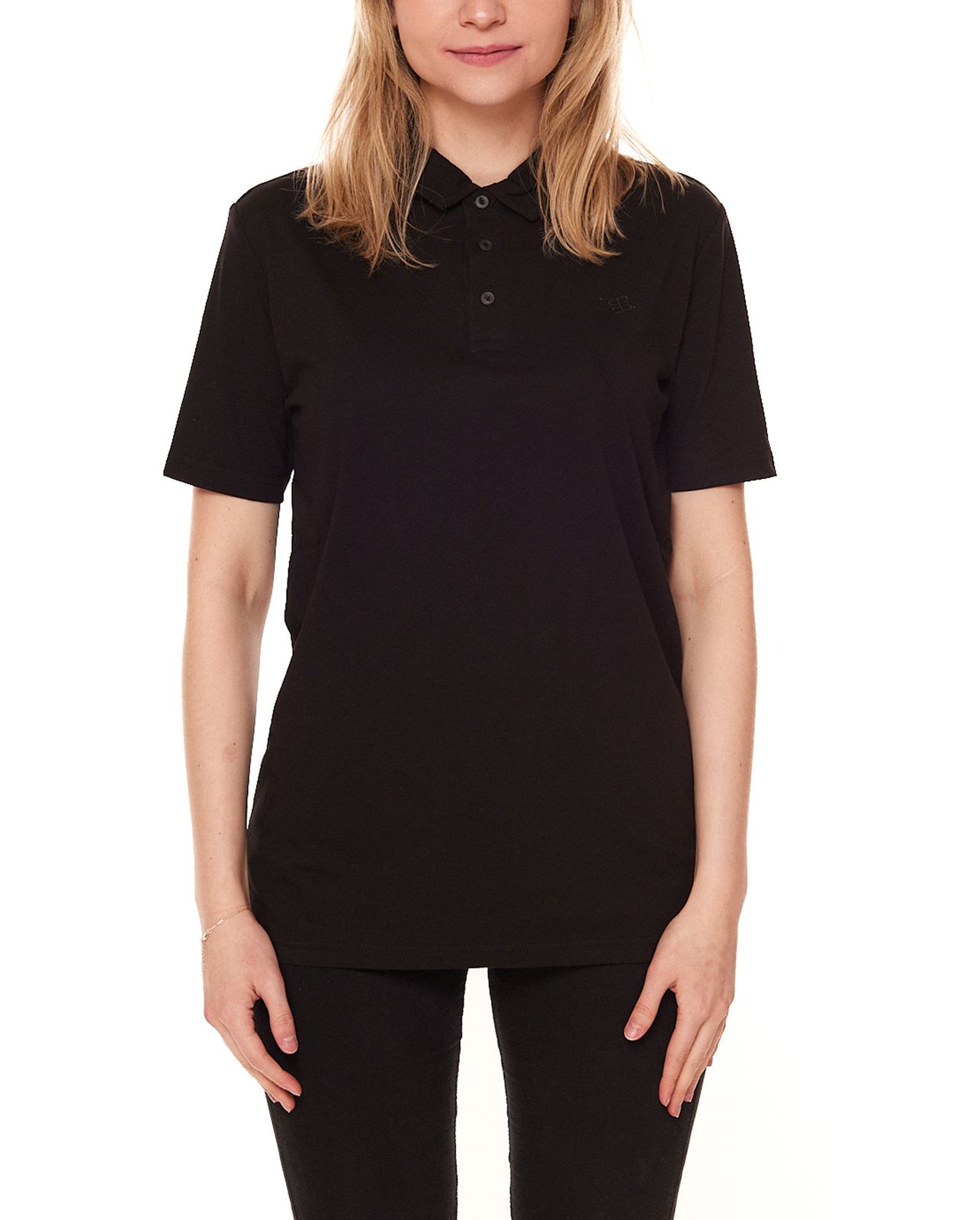 Planet Sports Wilton Baumwoll-Shirt Damen Polo-Shirt PS110047-200 Schwarz von Planet Sports