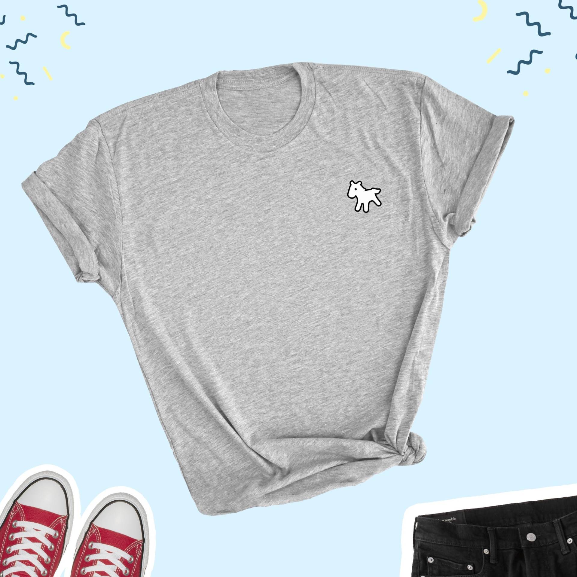 Pony Icon Shirt, Einfaches Pferd T-Shirt, Pferde Liebhaber Süßes Top, Geschenk, Unisex Pony Icon Shirt, Einfaches Pferd T-Shirt, Pferde Liebhaber Süßes Top, Geschenk, Unisex von Planet4Life