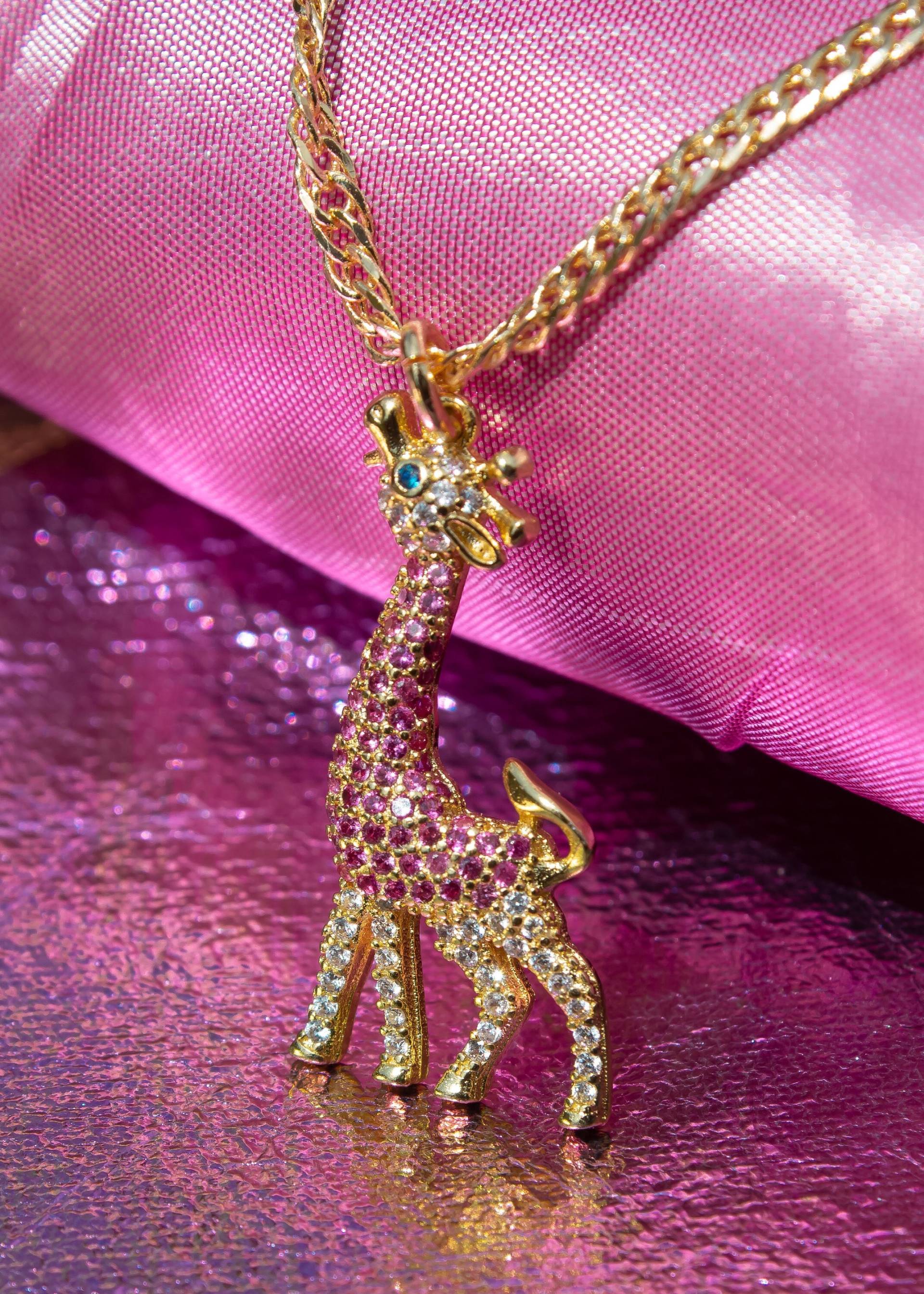 Giraffe Halskette Handgemachte Charm Geschenk Für Sie von PlanetLiTiKi