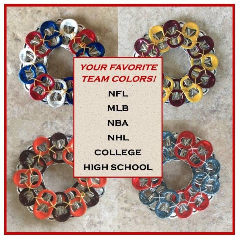 Personalisiertes Team Soda Pop Tab Armband Schmuck Für Alle Sportfans Personalisiertes Team Soda Pop Tab Armband Schmuck Für Alle Sportfans von PlanetPolly