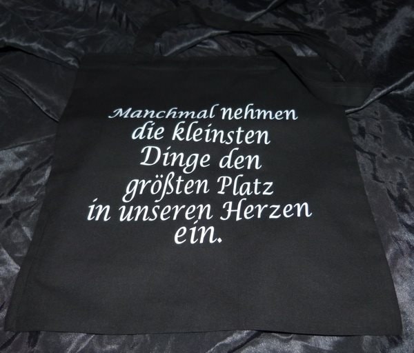 Bedruckter Baumwollbeutel "Erzieherinnen..." Nr. 3 von PlanetSchwarzeKiwi