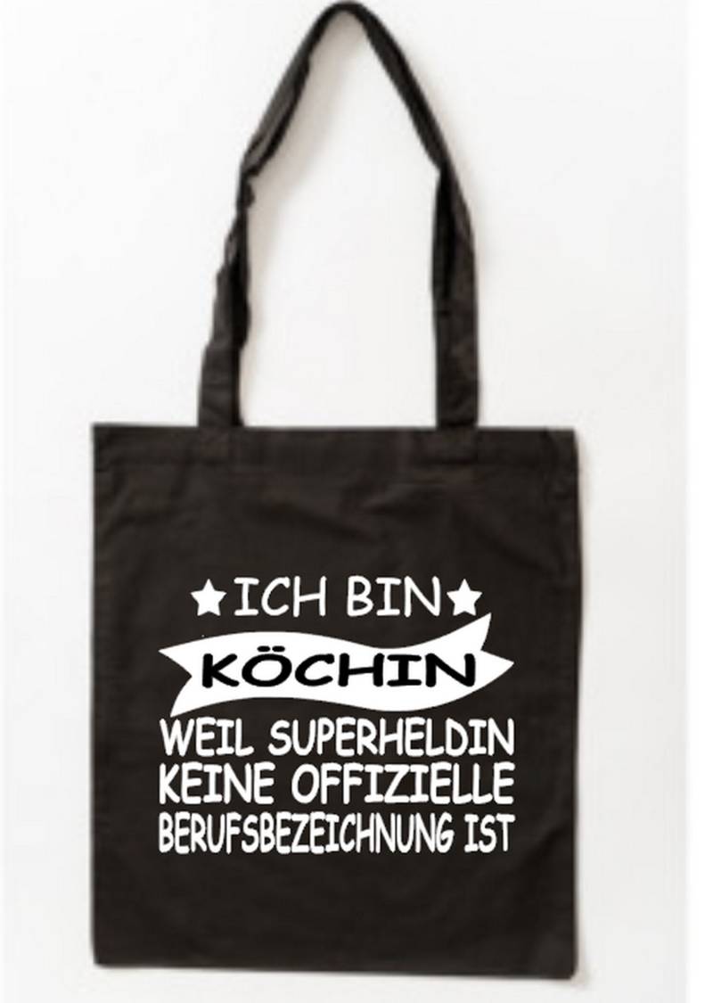 Bedruckter Baumwollbeutel Ich Bin Köchin Weil Superheldin Keine Offizielle Berufsbezeichnung Ist von PlanetSchwarzeKiwi