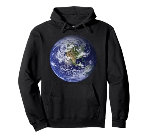 Erde Planet Erde Nordamerika Flacher Globus Weltraumwolken Pullover Hoodie Erde Planet Erde Nordamerika Flacher Globus Weltraumwolken Pullover Hoodie von North America Earth Planet Globe Apparel