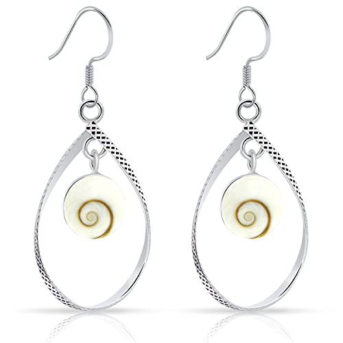 PLANETYS - 925 Sterling Silber Ohrringe Auge des Heilige Lucie - Santa Lucia - Oeil de Sainte Lucie - Shiva Eye von Planetys