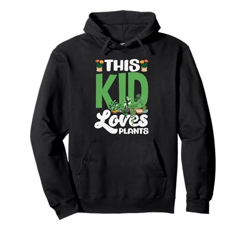 Kinder Dieses Kind liebt Pflanzen Lustiges Gartenkind Pullover Hoodie von Plant Gardening Nature Gifts And Gift Ideas
