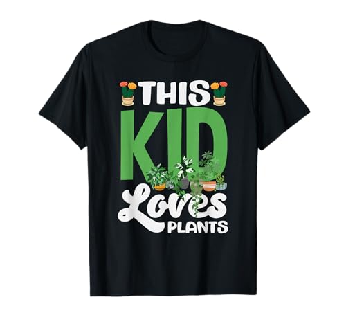 Kinder Dieses Kind liebt Pflanzen Lustiges Gartenkind T-Shirt von Plant Gardening Nature Gifts And Gift Ideas