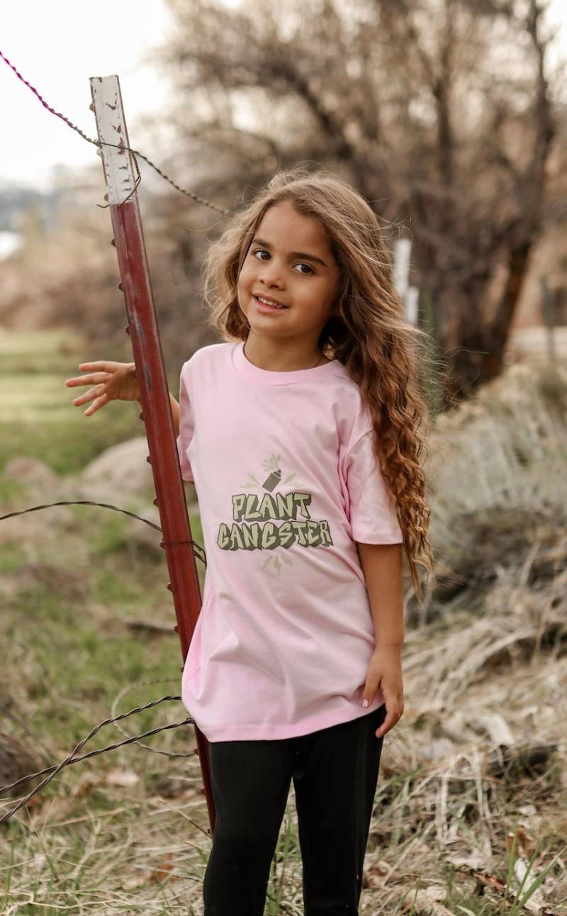 Jungen/Mädchen Grafik-Kurzarm-T-Shirt - Vegan Inspirierte Grafik Nachhaltige Kinderkleidung von PlantPowerPlayhouse