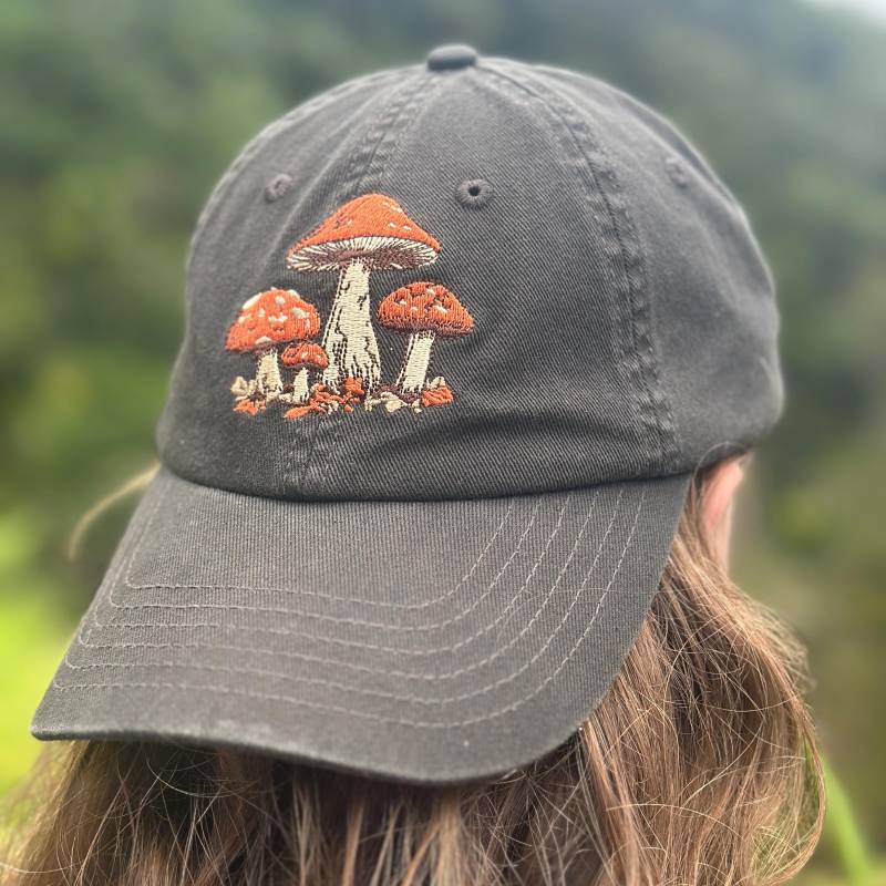 Pilz-Hut-Pilz-Liebhaber-Geschenk Für Ihren Pilz-Liebhaber-Geschenk Ihr Hut Mit Pilzen Kappe Pilz-Eimer-Hut-Baseballmütze Pilz von PlantScouts