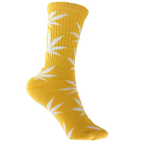 Plantlife Socken "Hanf" Socks in universeller Größe, Unisex (gelb/weiss) von Plantlife