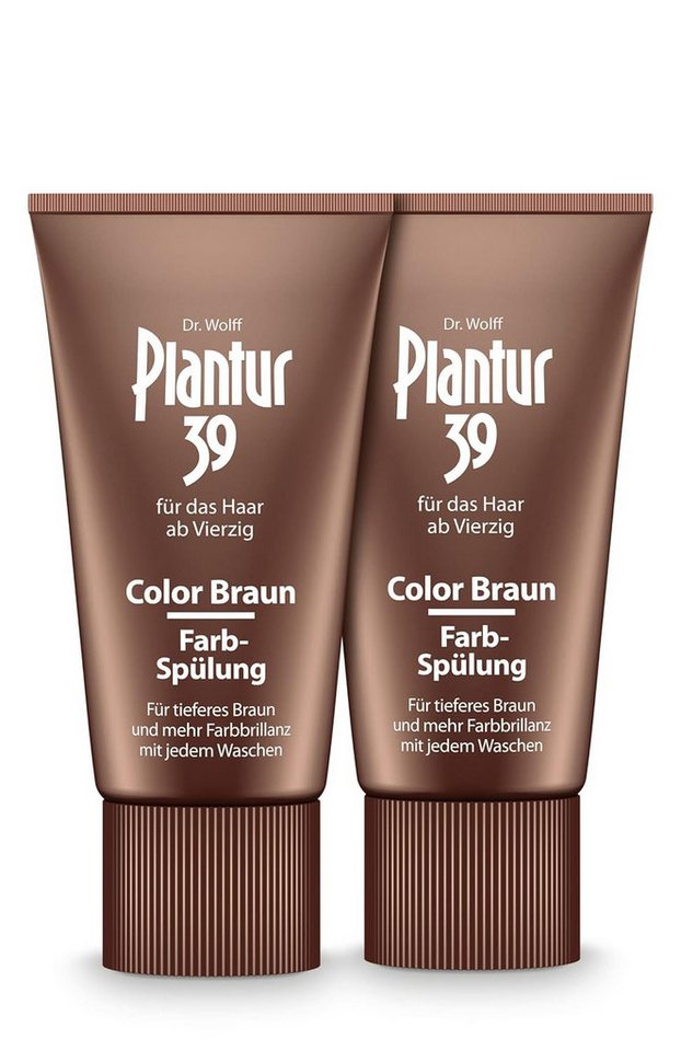 Plantur 39 Haarspülung Color Braun Farb-Spülung 150 ml, 2-tlg. von Plantur 39