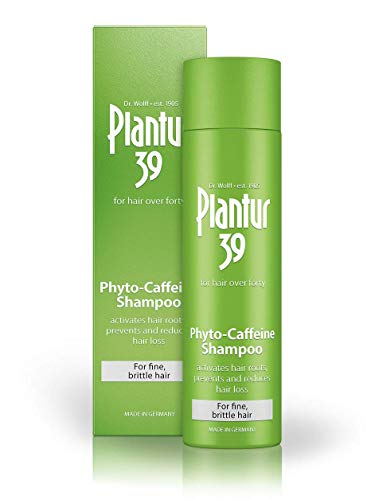 Plantur 39 Phyto-Caffeine Shampoo 1 x 250 ml | Plantur 39 Koffein-Shampoo beugt Frauen vor und reduziert Haarausfall von dünnem und brüchigem Haar von Plantur 39