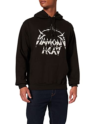 Plastic Head Herren Diamond Head Lightning HSW Sweatshirt, Schwarz (Black), Medium von Plastic Head