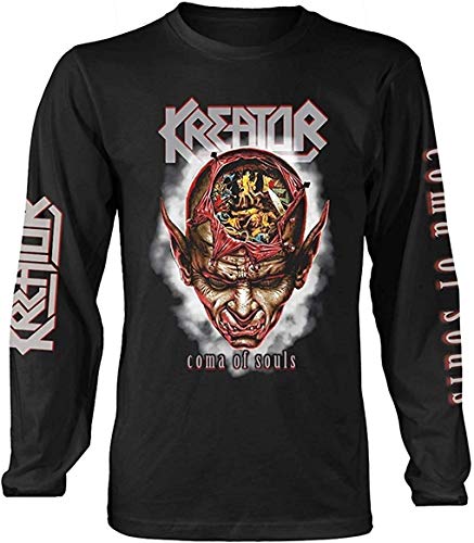 Plastic Head Kreator Coma of Souls Langarmshirt, Schwarz, Mittel von Plastic Head