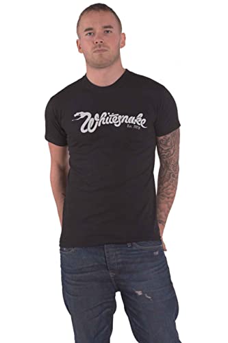 Whitesnake T Shirt Est 1978 Band Logo Nue offiziell Herren von Plastic Head