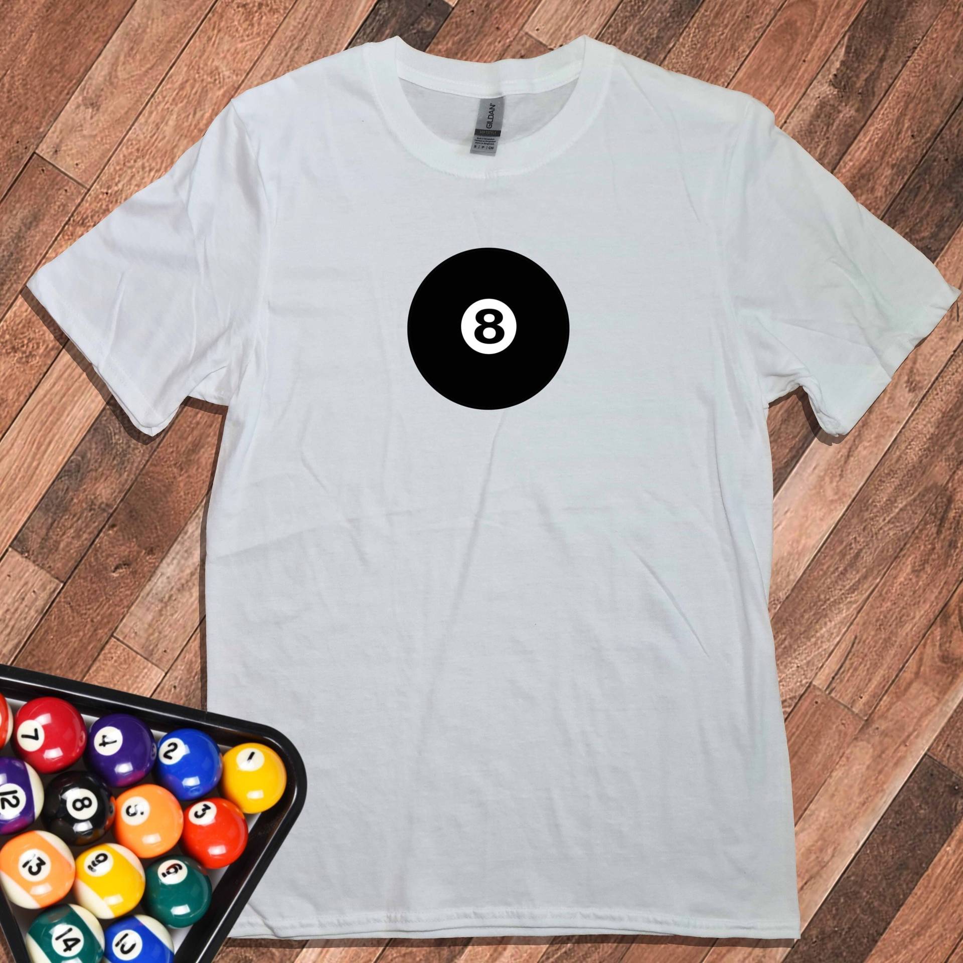 8-Ball T-Shirt 8-Ball T-Shirt von PlasticRevolution