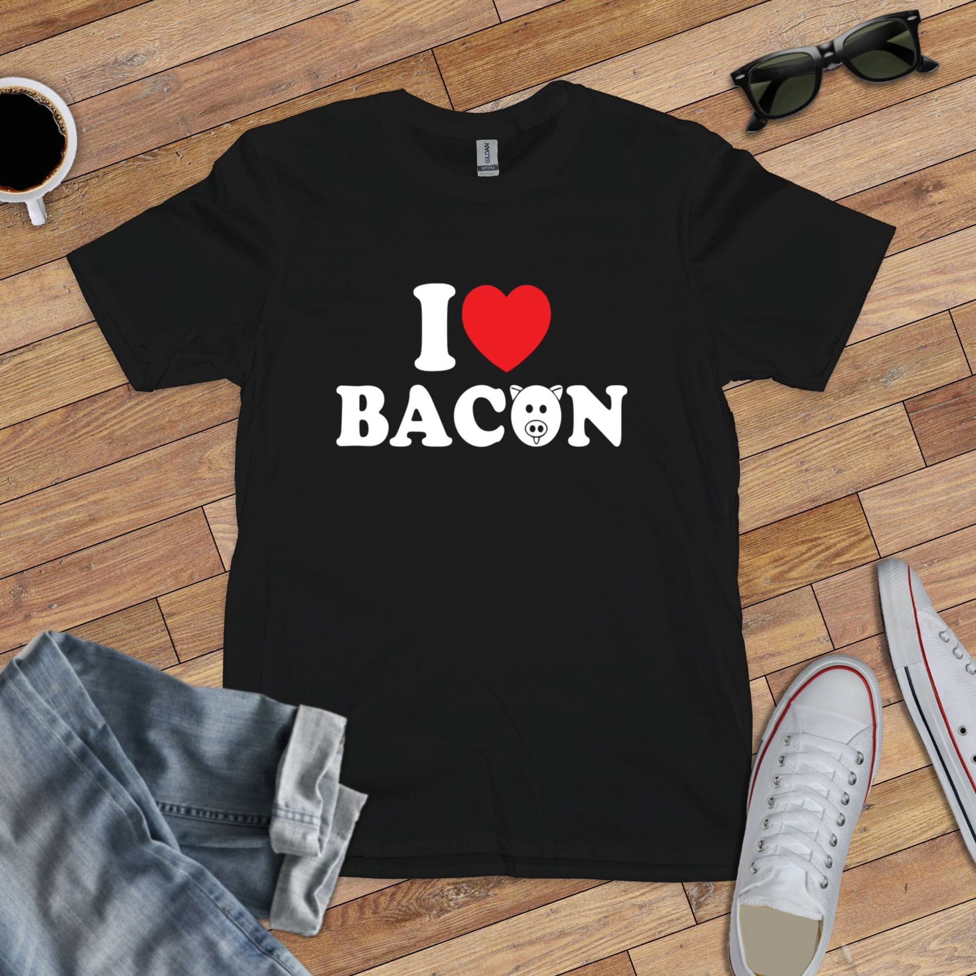Ich Liebe Speck T-Shirt Ich Liebe Speck T-Shirt von PlasticRevolution
