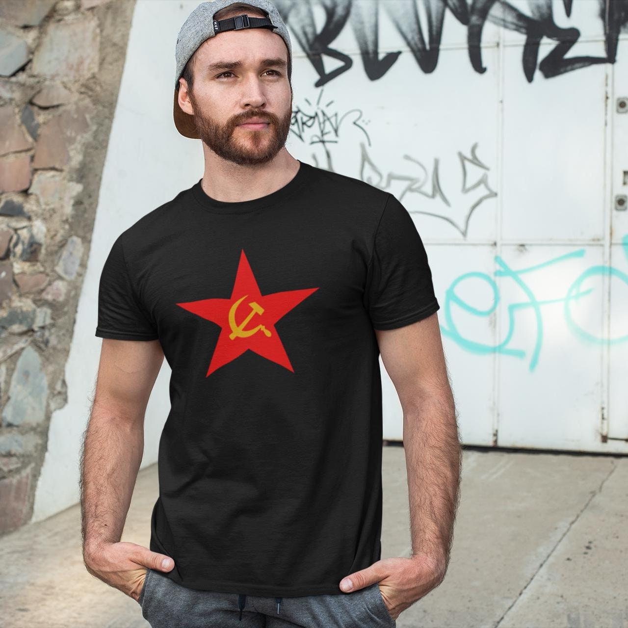 Sowjetunion Stern/Hammer Und Sichel T-Shirt Sowjetunion Stern/Hammer Und Sichel T-Shirt von PlasticRevolution