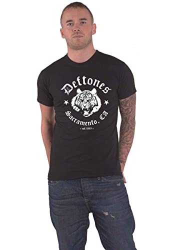 Deftones - Tiger Sacramento T-Shirt von Plastichead